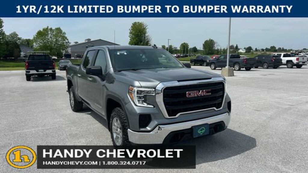 Used 2021 GMC Sierra 1500 4WD Crew Cab Short Box Sierra Truck
