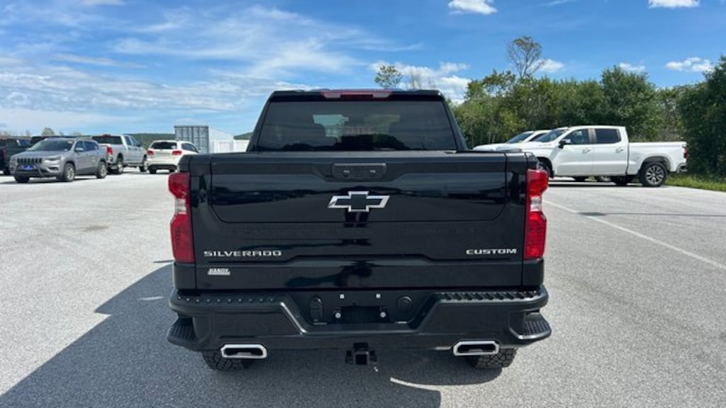 Certified 2025 Chevrolet Silverado 1500 Custom Trail Boss Truck Crew Cab
