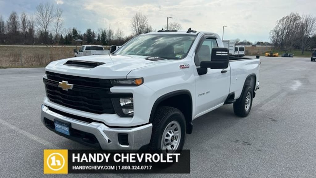 Certified 2025 Chevrolet Silverado 2500 HD Work Truck Truck Regular Cab