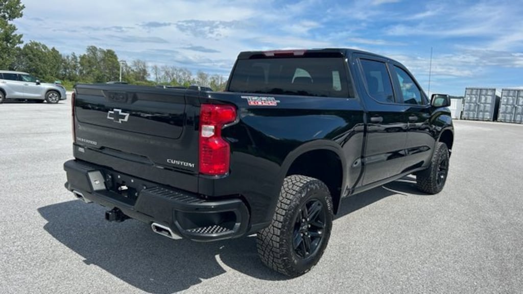 Certified 2025 Chevrolet Silverado 1500 Custom Trail Boss Truck Crew Cab