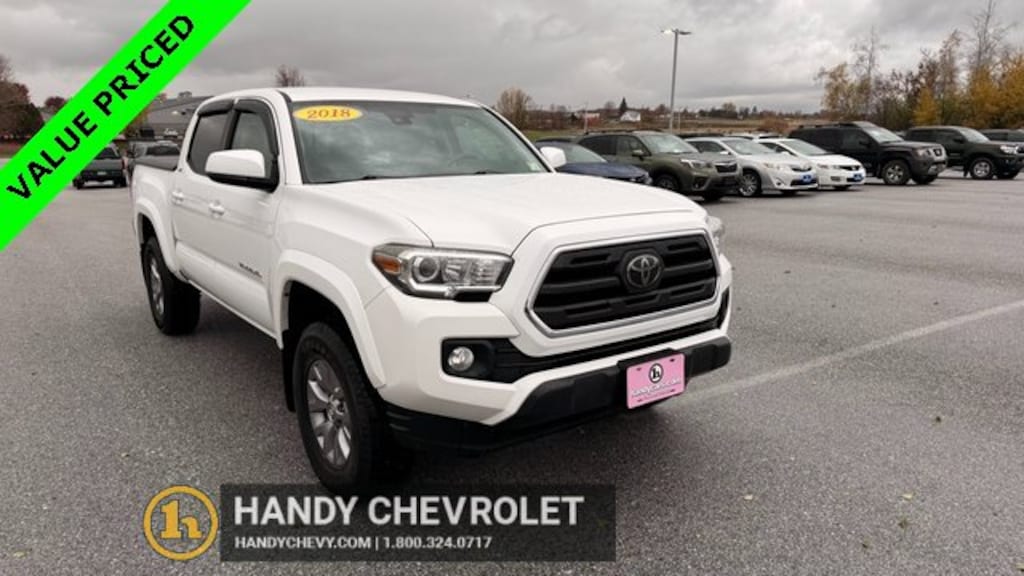 Used 2018 Toyota Tacoma SR V6 Truck Double Cab