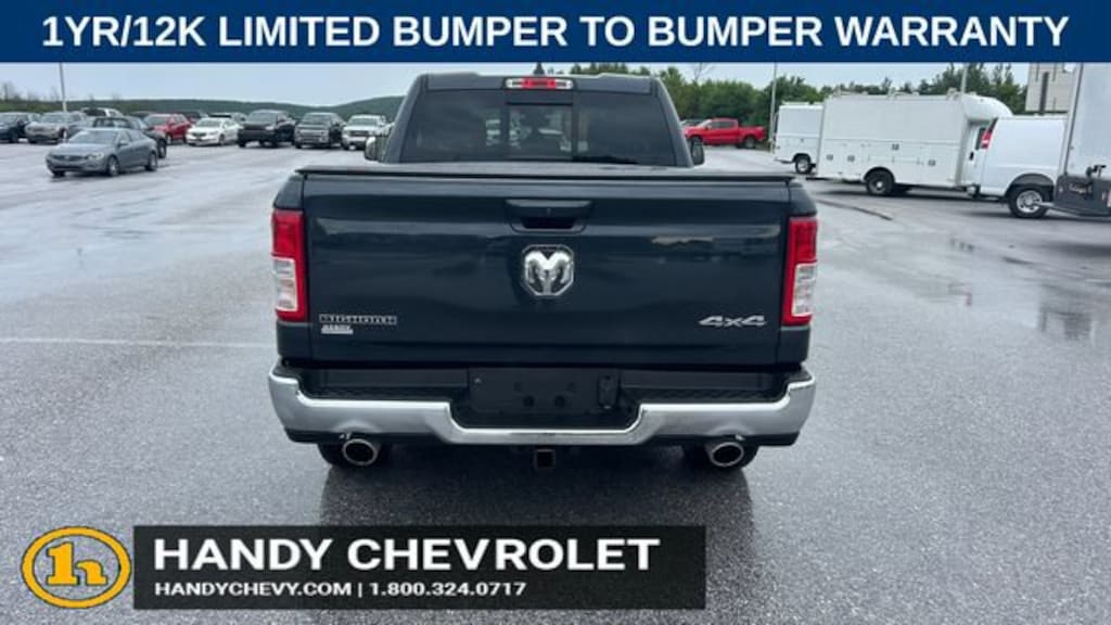 Used 2021 Ram 1500 Big Horn Quad Cab 4x4 64 Box Truck