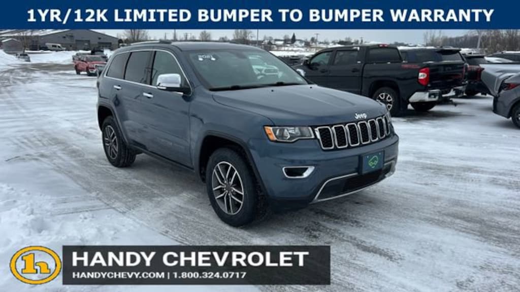 Used 2021 Jeep Grand Cherokee Limited 4x4 SUV
