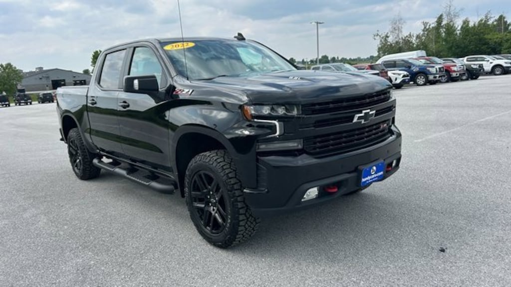 Used 2022 Chevrolet Silverado 1500 LTD LT Trail Boss Truck Crew Cab