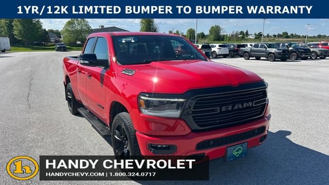 2021 RAM 1500 Big Horn/Lone Star 4x4 Quad Cab 6'4's photo