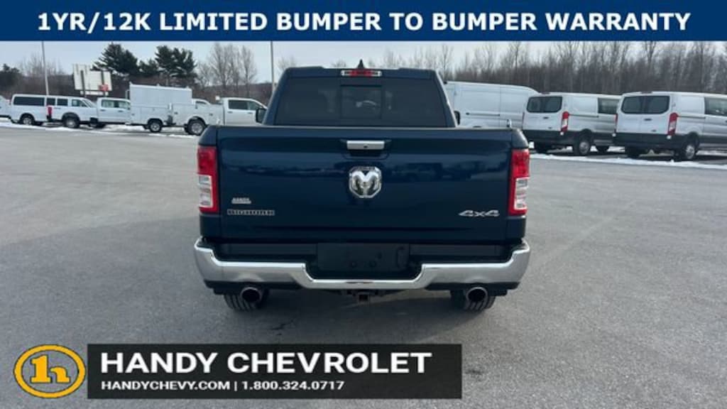 Used 2020 Ram 1500 Big Horn Quad Cab 4x4 64 Box Truck