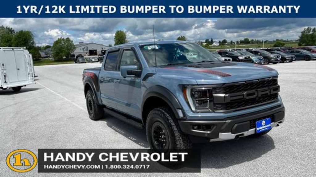 Used 2023 Ford F-150 Raptor Truck SuperCrew Cab