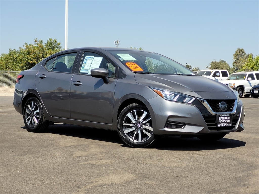 Used 2021 Nissan Versa Sedan SV with VIN 3N1CN8EV4ML808204 for sale in Hanford, CA