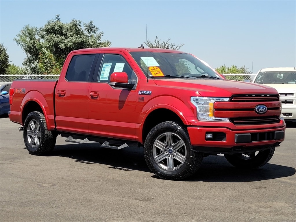 Used 2020 Ford F-150 Lariat with VIN 1FTEW1E42LKD10343 for sale in Hanford, CA