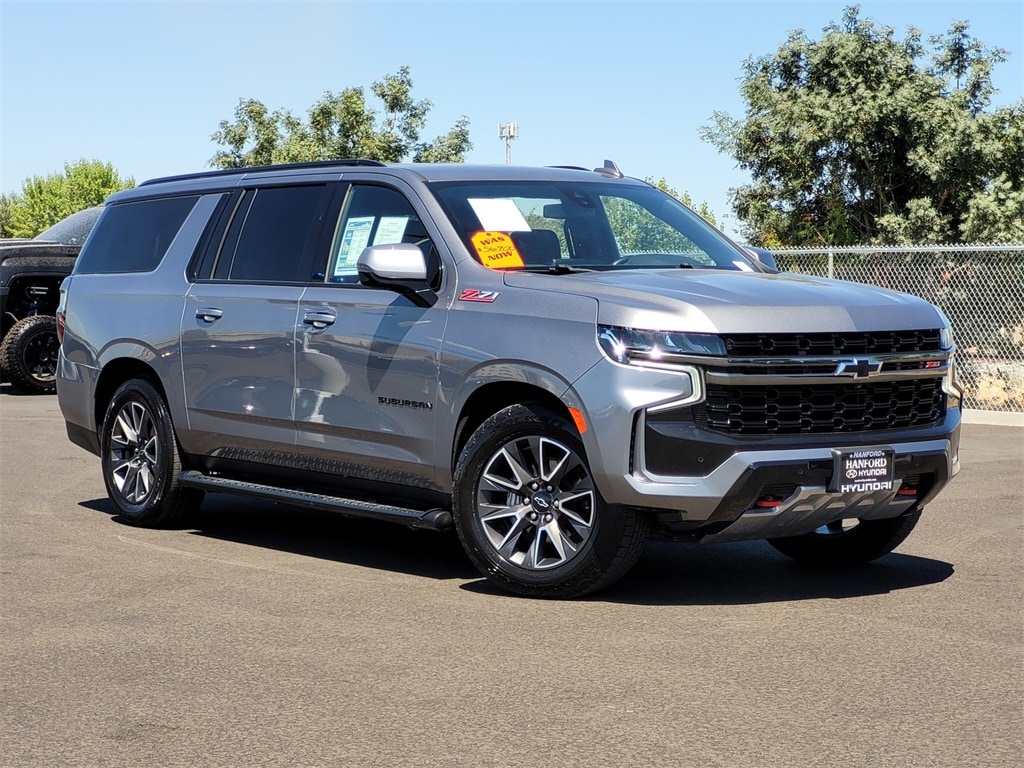 Used 2022 Chevrolet Suburban Z71 with VIN 1GNSKDKD7NR201446 for sale in Hanford, CA