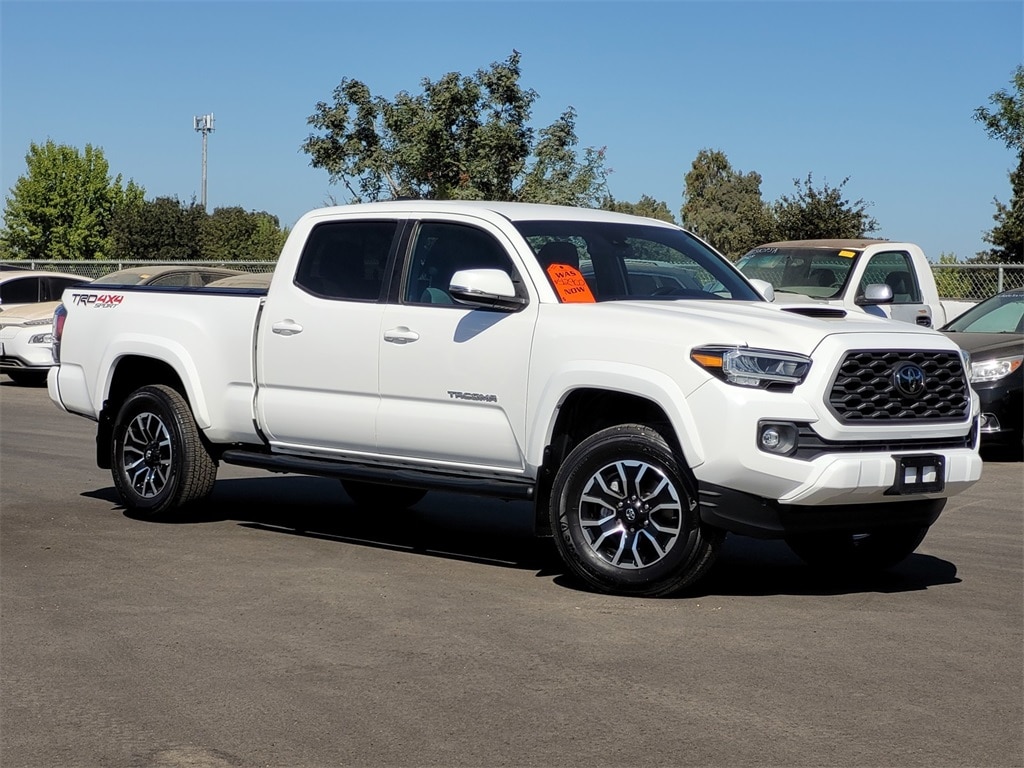 Used 2021 Toyota Tacoma TRD Sport with VIN 3TMDZ5BN1MM119501 for sale in Hanford, CA