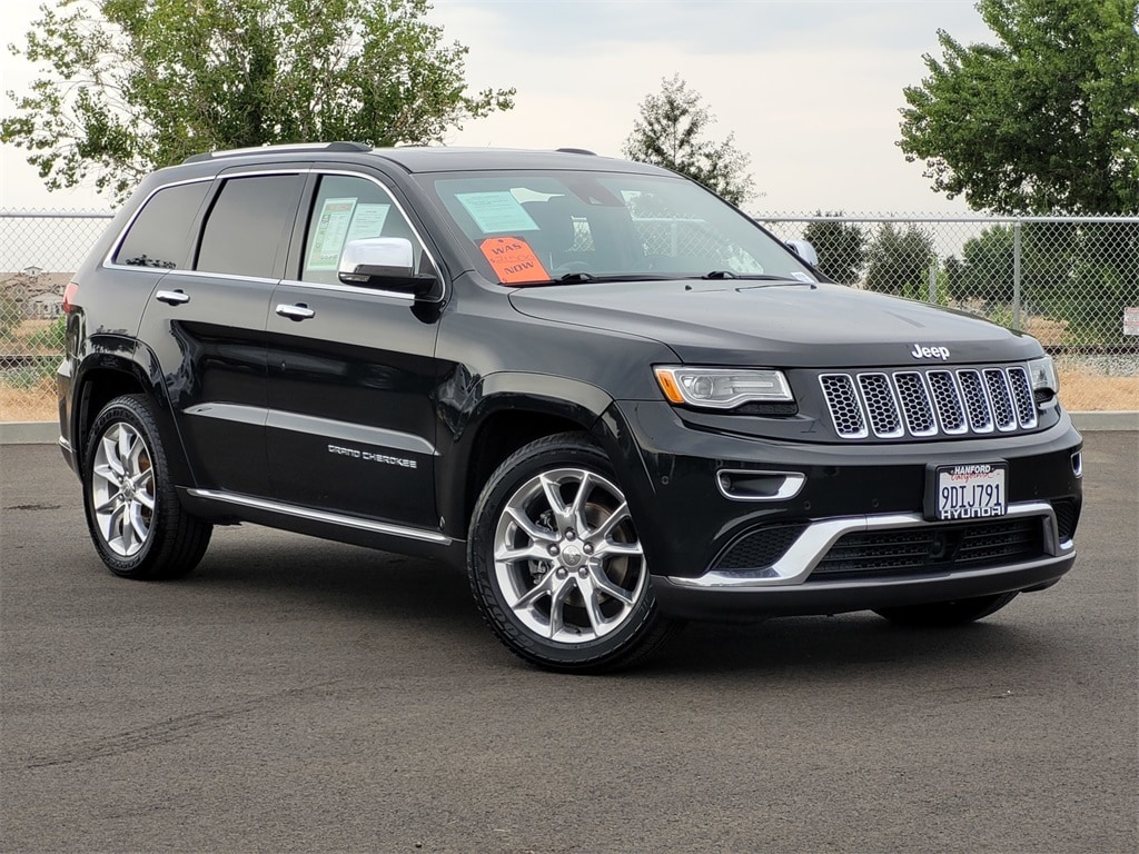 Used 2015 Jeep Grand Cherokee Summit with VIN 1C4RJEJG3FC915509 for sale in Hanford, CA