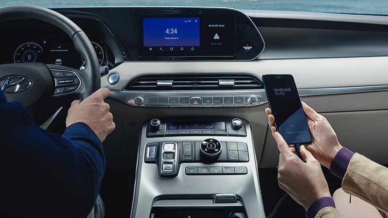 2020 Hyundai Palisade Apple CarPlay and Android Auto
