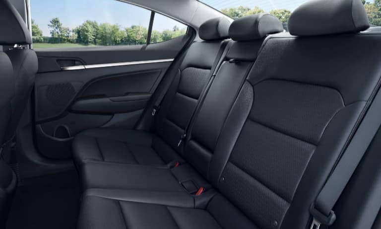 2020 Hyundai Elantra Back Seats
