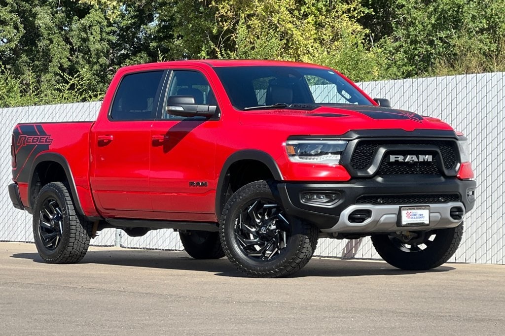 Used 2021 RAM Ram 1500 Pickup Rebel with VIN 1C6SRFLT3MN553670 for sale in Fruitland, ID