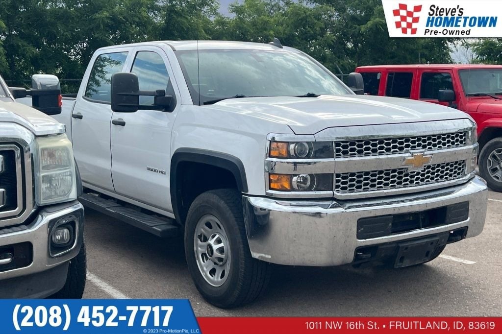 2019 Chevrolet Silverado HD Work Truck 4WD Crew Cab Long Box DRW's photo
