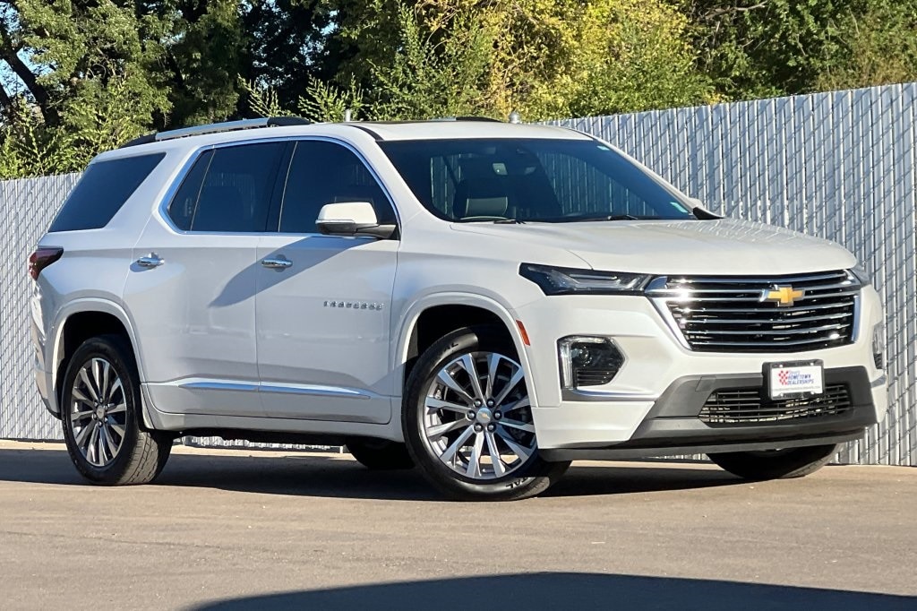 Certified 2022 Chevrolet Traverse Premier with VIN 1GNERKKW0NJ145475 for sale in Fruitland, ID