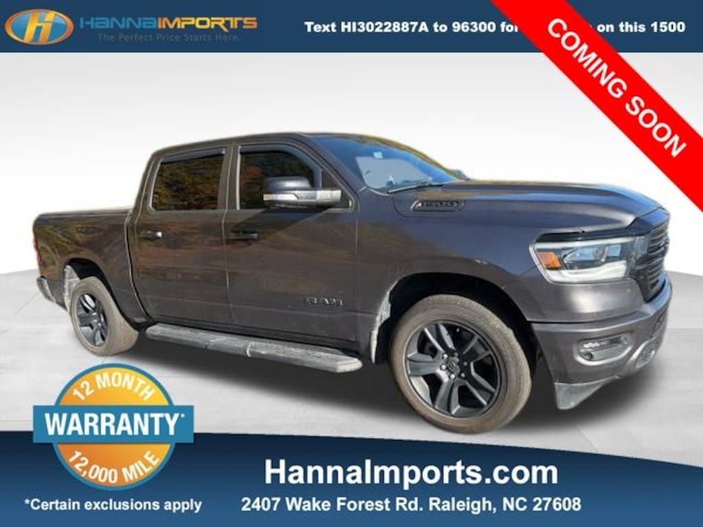 Used 2021 Ram 1500 Big Horn/Lone Star Truck