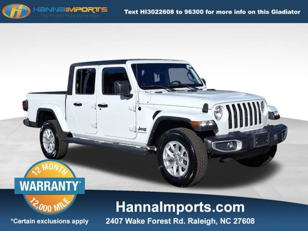 Used 2023 Jeep Gladiator Sport Truck