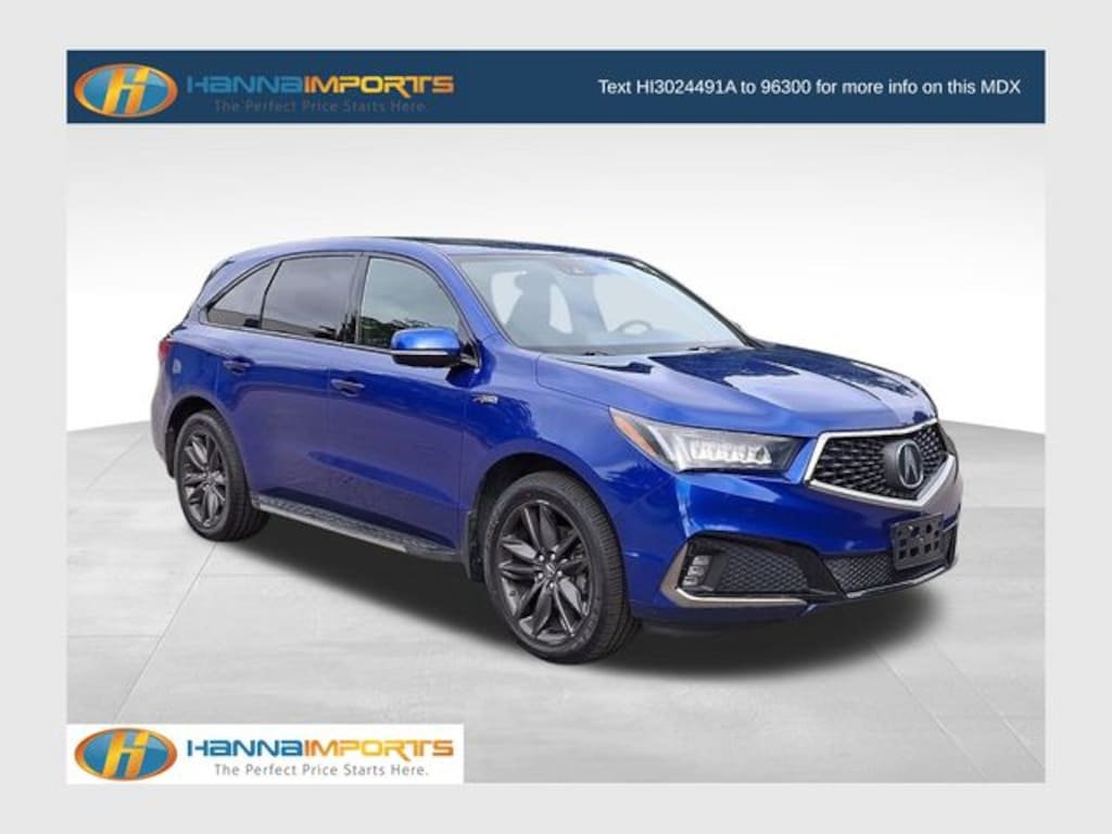 Used 2020 Acura MDX Technology & A-Spec Packages SUV