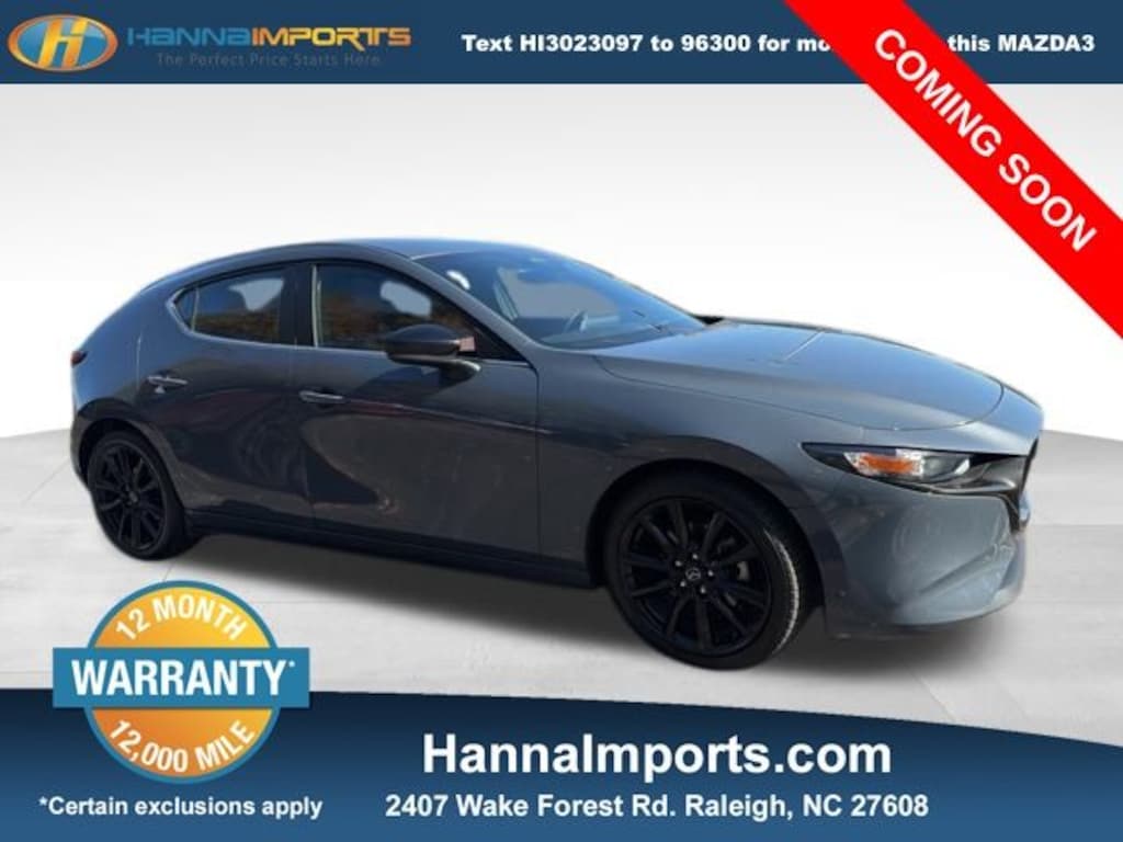Used 2024 Mazda Mazda3 Hatchback 2.5 S Carbon Edition Hatchback