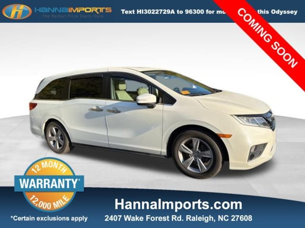 Used 2019 Honda Odyssey EX-L Minivan/Van