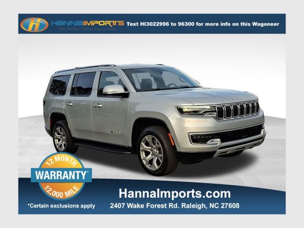 Used 2022 Jeep Wagoneer Series II SUV