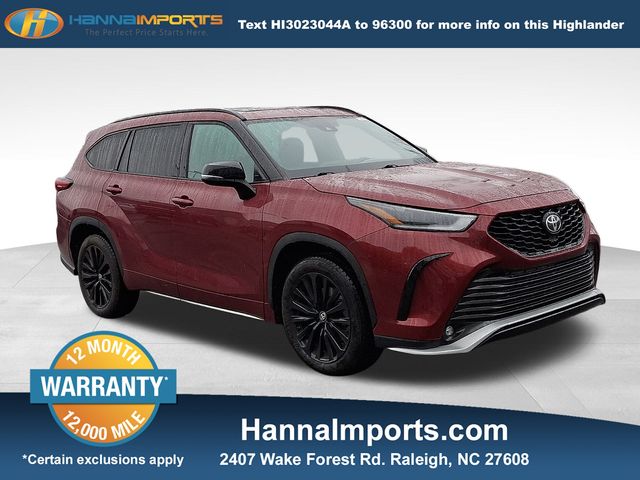2023 Toyota Highlander XSE