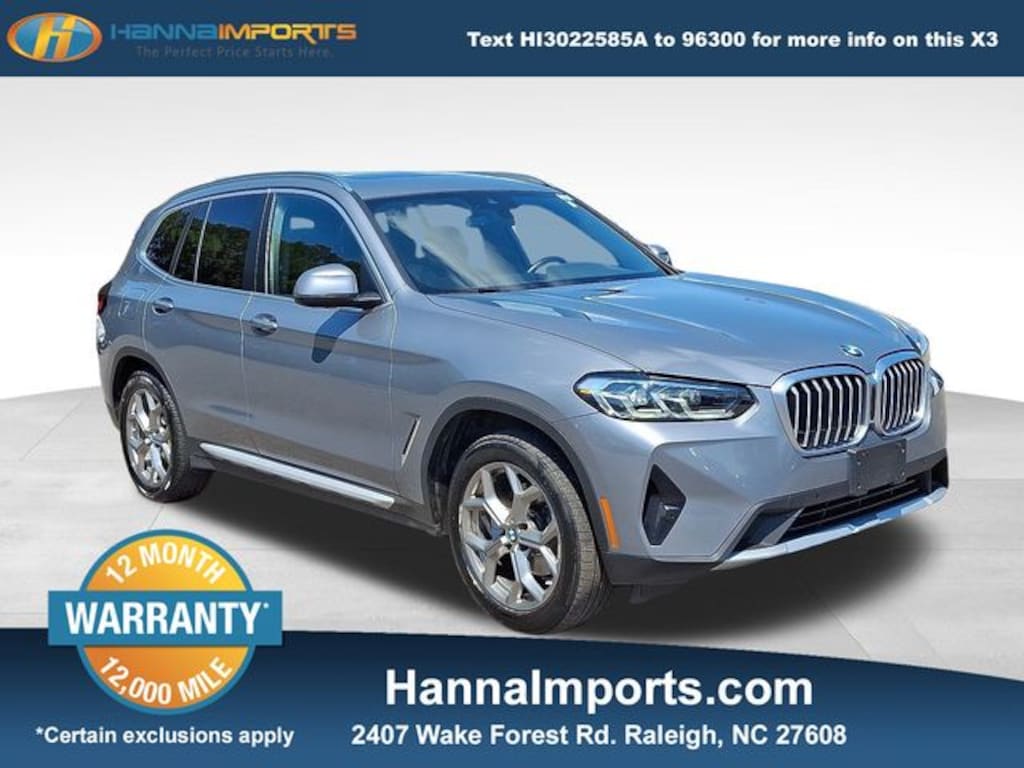 Used 2024 BMW X3 sDrive30i SUV