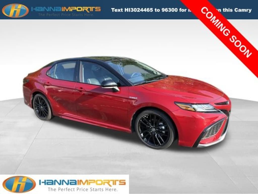 Used 2021 Toyota Camry Hybrid XSE Sedan