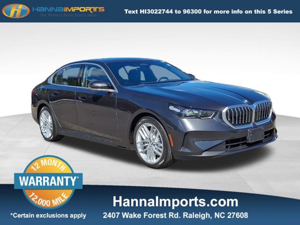 Used 2024 BMW 530i 530i xDrive Sedan
