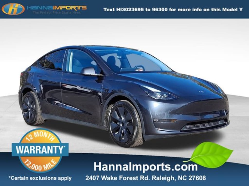 Used 2025 Tesla Model Y Long Range SUV