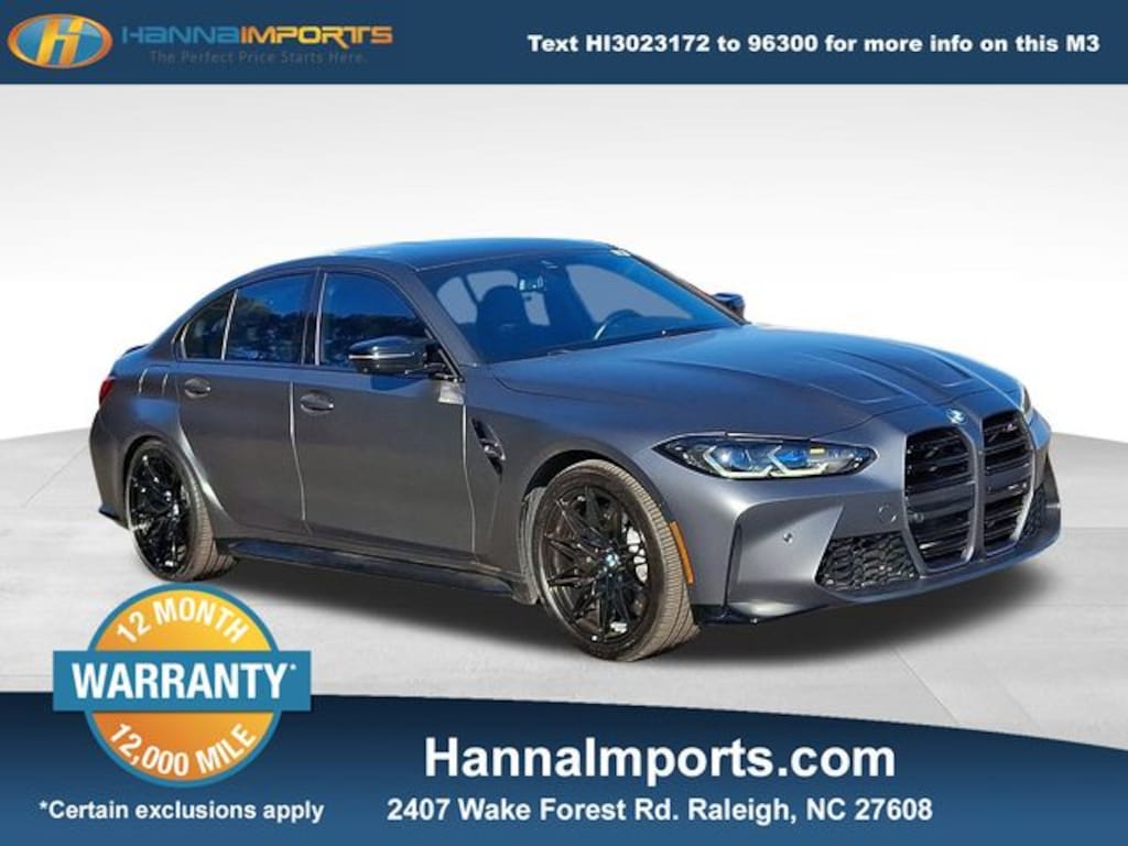 Used 2022 BMW M3 Competition Sedan