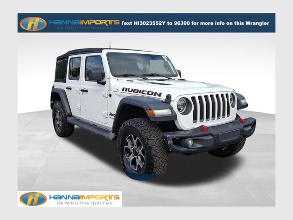 Used 2018 Jeep Wrangler Unlimited Rubicon SUV