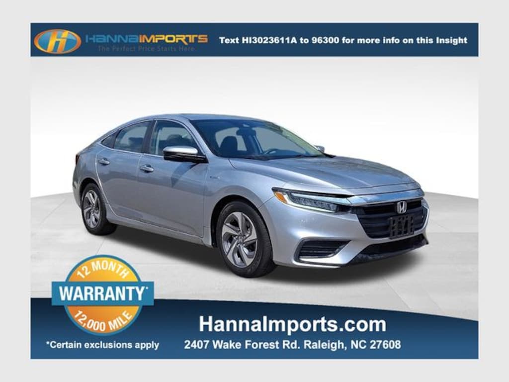 Used 2020 Honda Insight EX Sedan