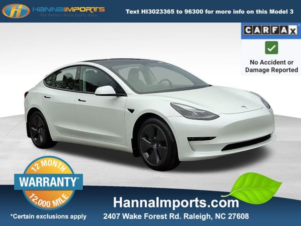 Used 2021 Tesla Model 3 Long Range Sedan