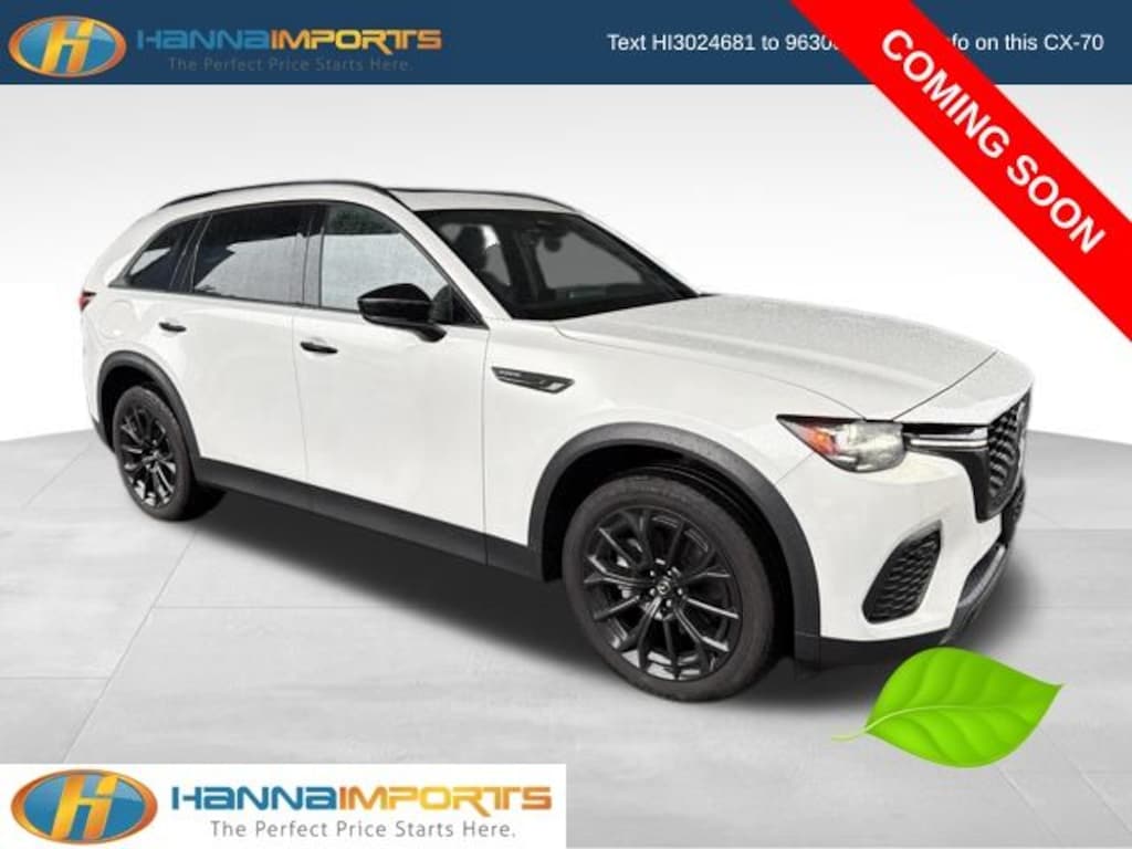 Used 2025 Mazda CX-70 Plug-In Hybrid Premium Plus SUV