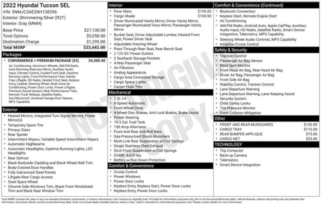 Used 2022 Hyundai Tucson SEL SUV