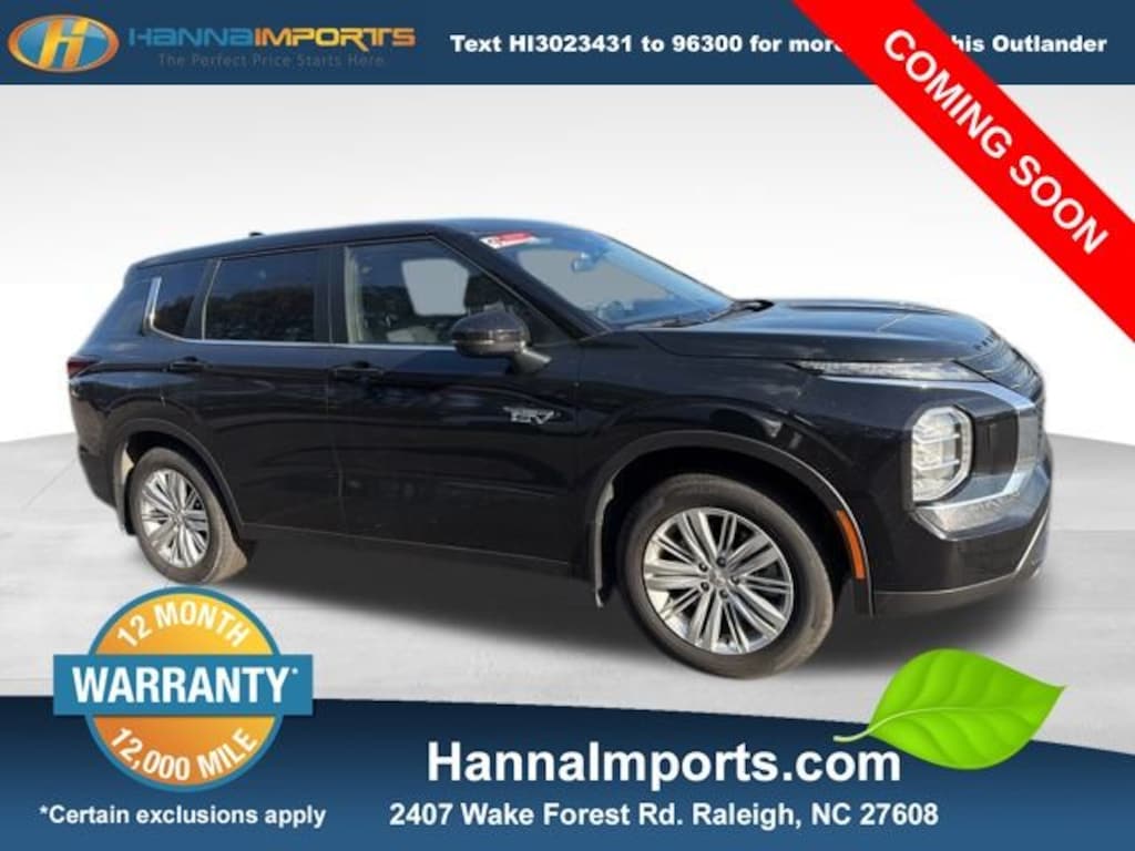 Used 2024 Mitsubishi Outlander PHEV ES SUV