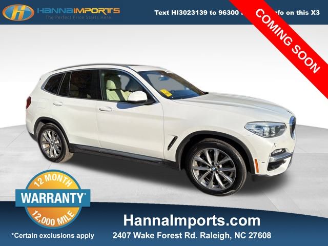 2019 BMW X3 30i
