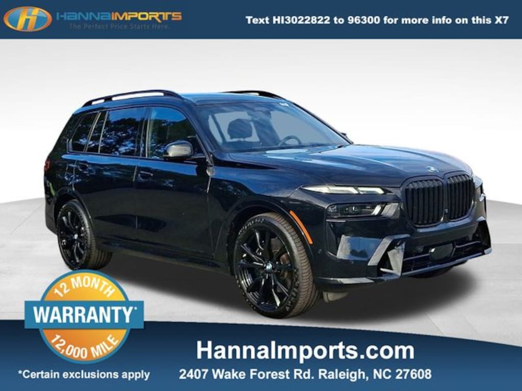 Used 2024 BMW X7 xDrive40i SUV