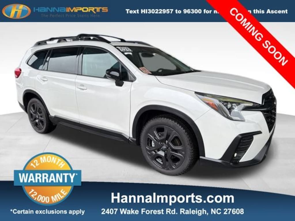 Used 2023 Subaru Ascent Onyx Edition SUV
