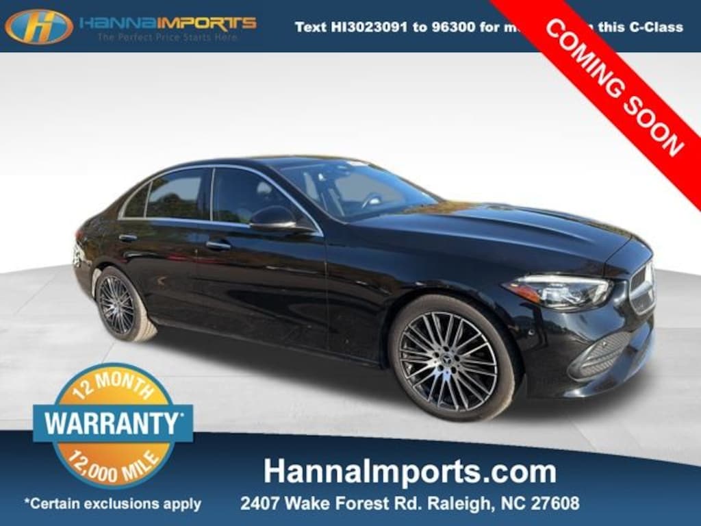 Used 2024 Mercedes-Benz C-Class C 300 Sedan