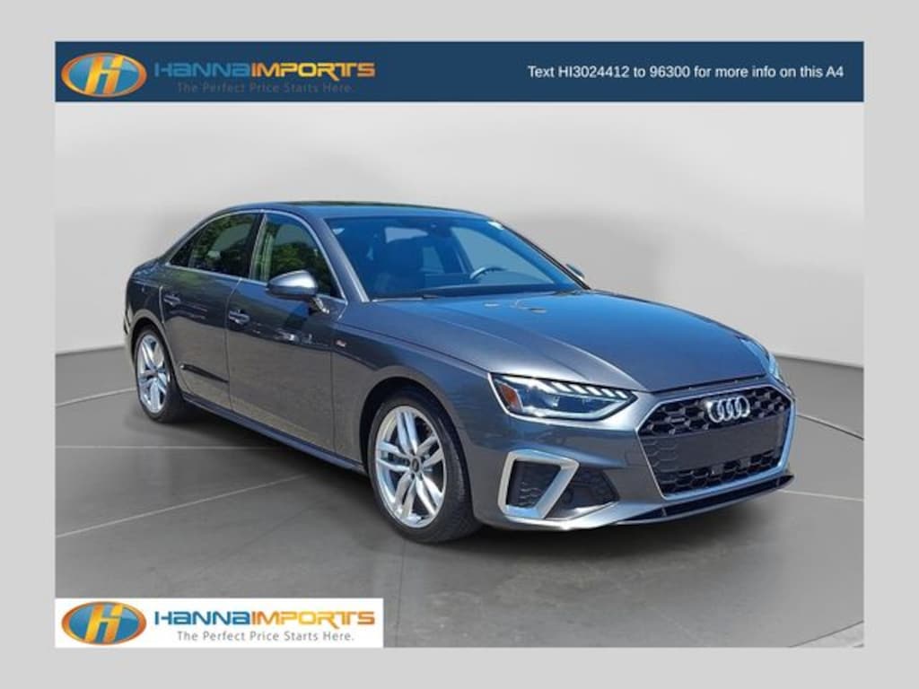 Used 2023 Audi A4 45 S Line Premium Plus Sedan