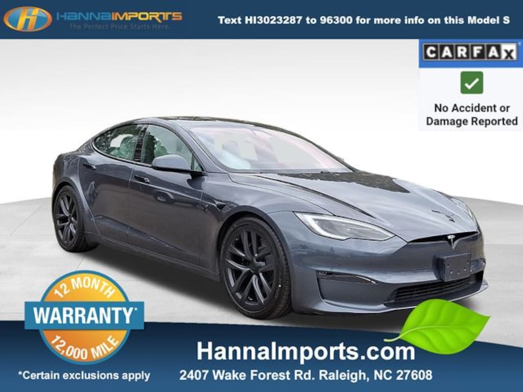 Used 2022 Tesla Model S Plaid Hatchback
