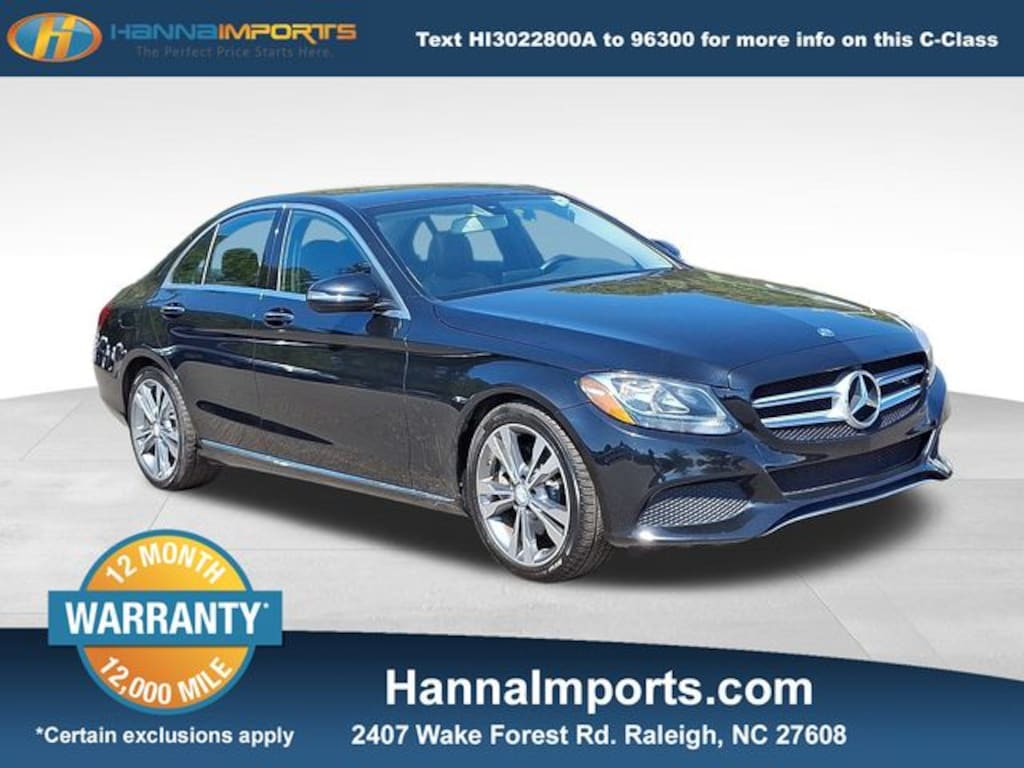 Used 2017 Mercedes-Benz C-Class C 300 Sedan