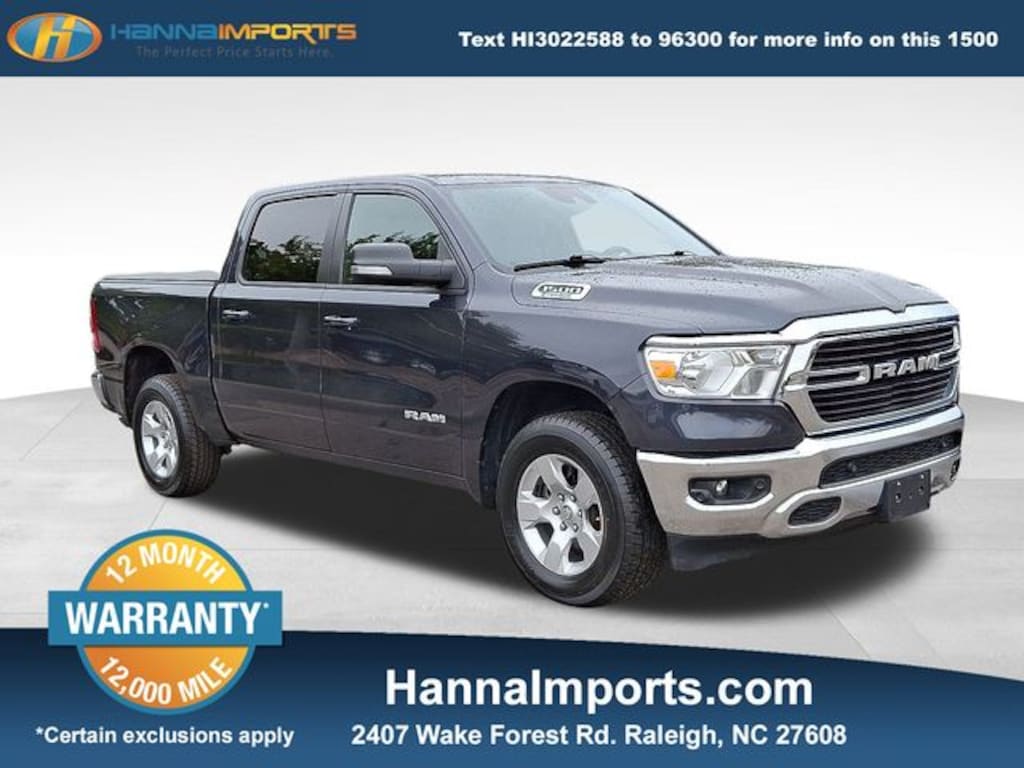 Used 2021 Ram 1500 Big Horn/Lone Star Truck