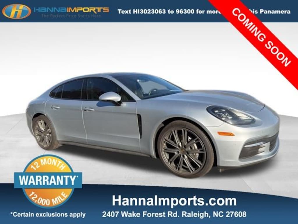 Used 2018 Porsche Panamera 4 Hatchback
