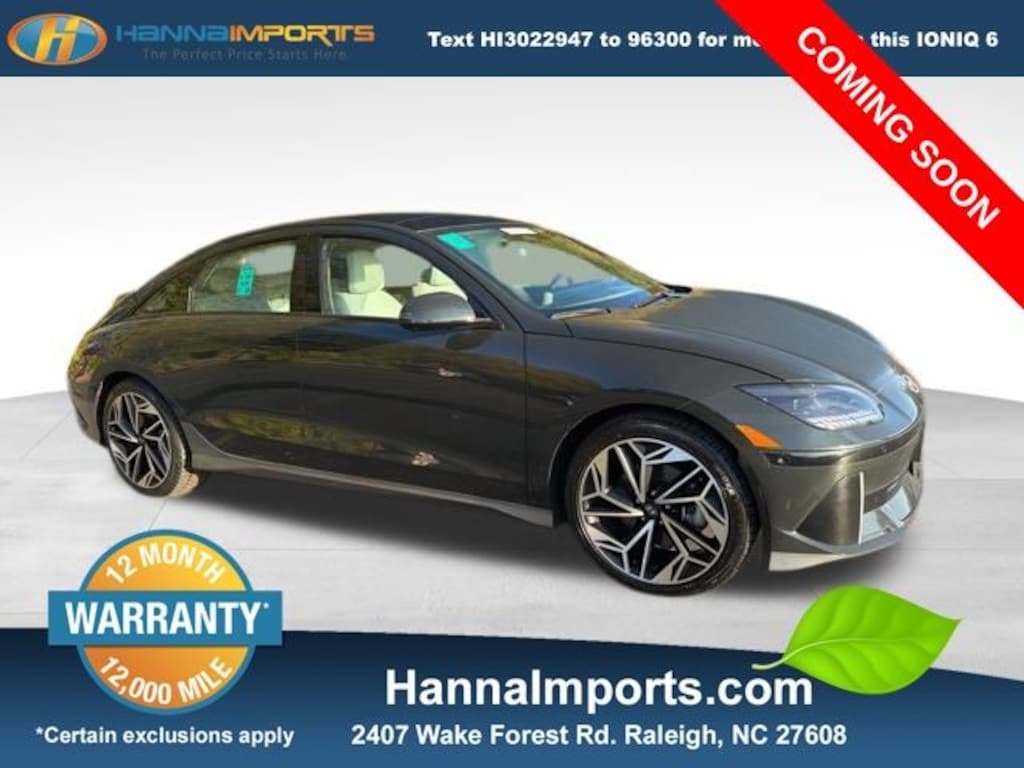 Used 2023 Hyundai IONIQ 6 Limited Sedan