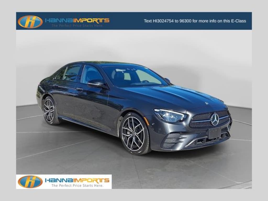 Used 2023 Mercedes-Benz E-Class E 350 Sedan